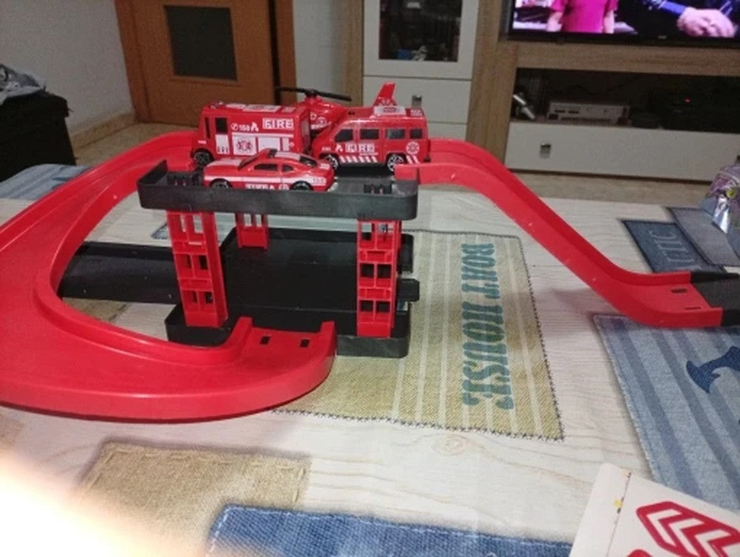 Construction Vehicle Set With ABS Plastic, Lights & Sounds, , Easy Assembly, Gift for 3+