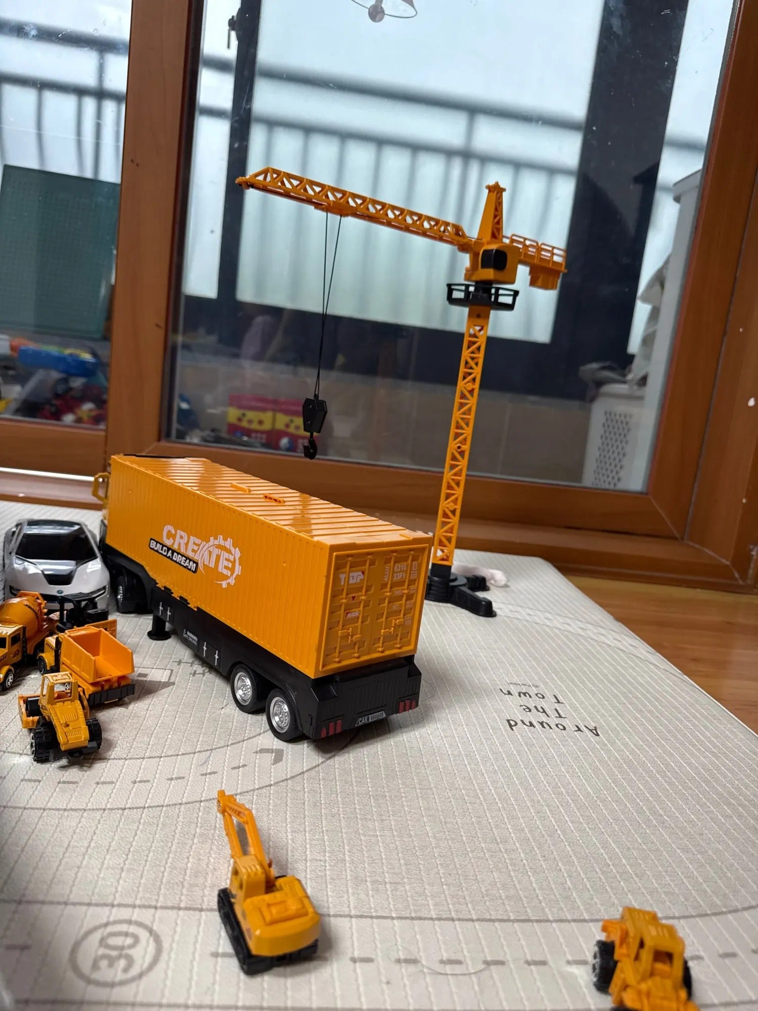 Construction Vehicles Toy, STEM Learning & Imaginative Play, Skill-Building, Safe for Ages 3+