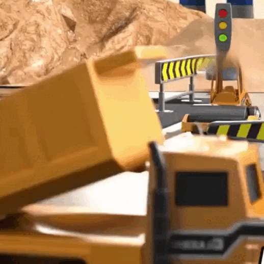 Construction Vehicles Toy, STEM Learning & Imaginative Play, Skill-Building, Safe for Ages 3+