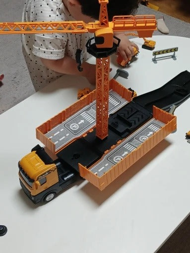 Construction Vehicles Toy, STEM Learning & Imaginative Play, Skill-Building, Safe for Ages 3+