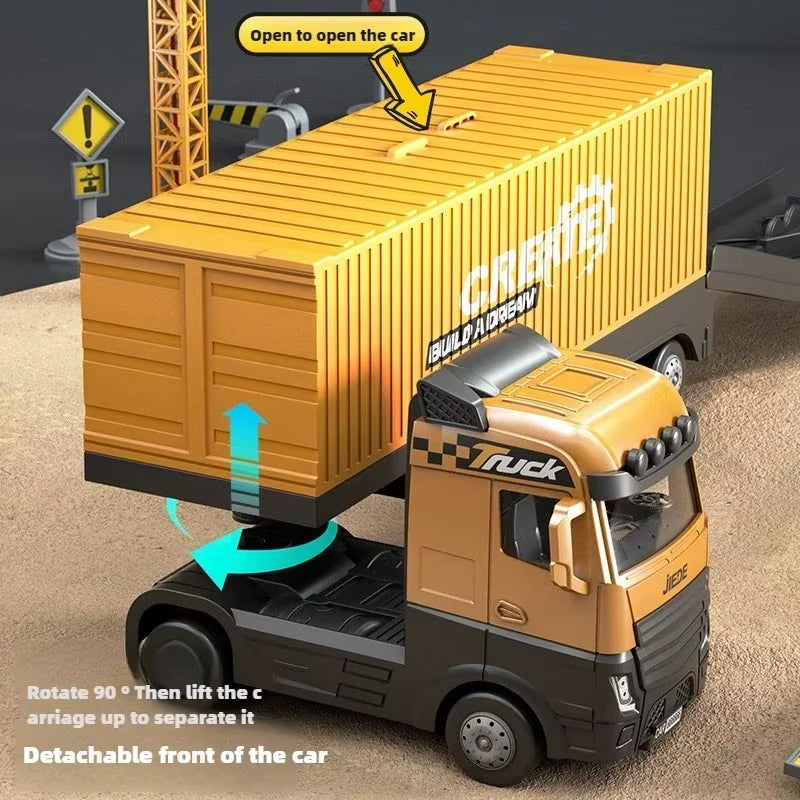 Construction Vehicles Toy, STEM Learning & Imaginative Play, Skill-Building, Safe for Ages 3+