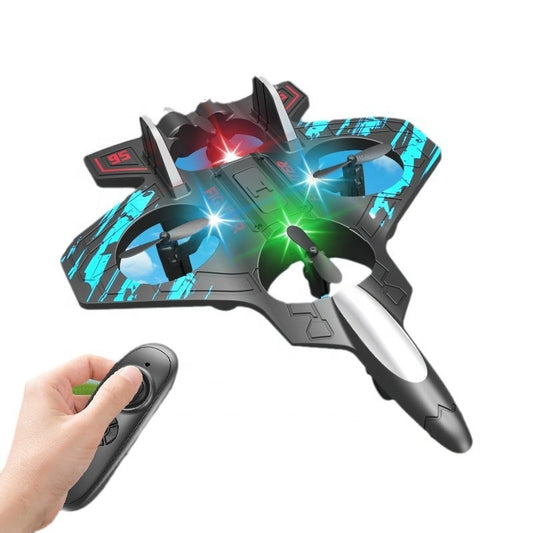 Control Fighter Electric With Stunt & Hovering, Multi-Color LED, Windproof, USB Rechargeable for Ages 14+