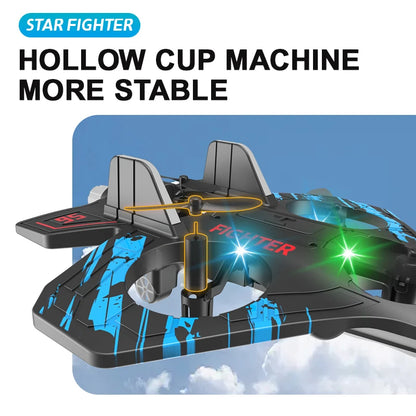 Control Fighter Electric With Stunt & Hovering, Multi-Color LED, Windproof, USB Rechargeable for Ages 14+