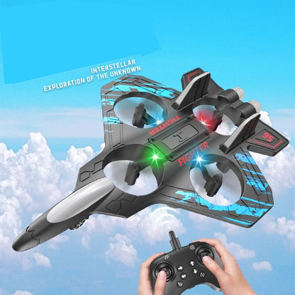Control Fighter Electric With Stunt & Hovering, Multi-Color LED, Windproof, USB Rechargeable for Ages 14+