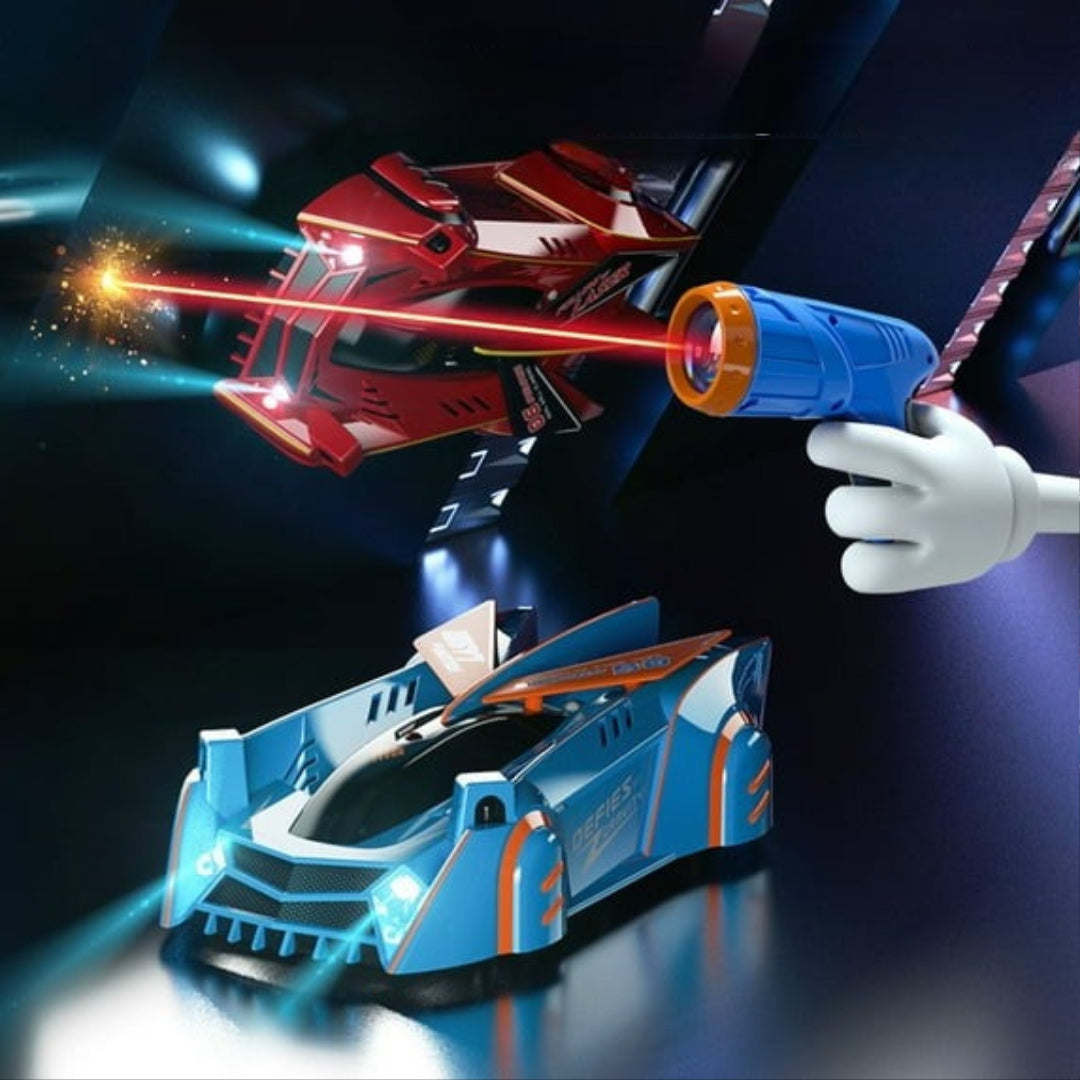 Control Wall-Climbing Car with Lighting Sensors, Long Battery Life, Infrared Remote Control  – Safe for Ages 3+