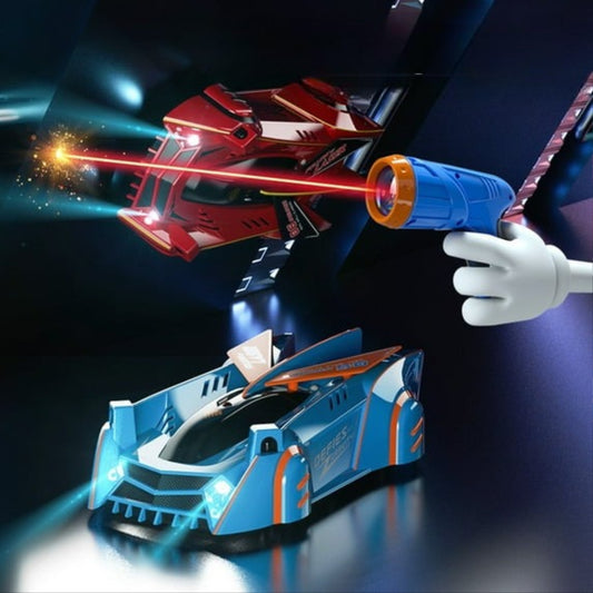 Control Wall-Climbing Car with Lighting Sensors, Long Battery Life, Infrared Remote Control  – Safe for Ages 3+