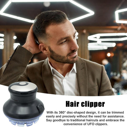 Cordless Hair Clipper with LED Display – 4-Length Settings (3-6-9.5-12mm), USB Fast Charging, Stainless Steel Blade