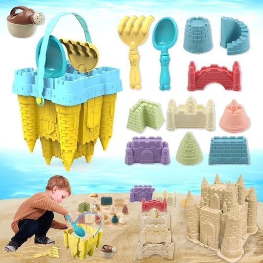 Creative Beach Sand Toy Set with Durable and Portable, Safe Fun for Ages 3+