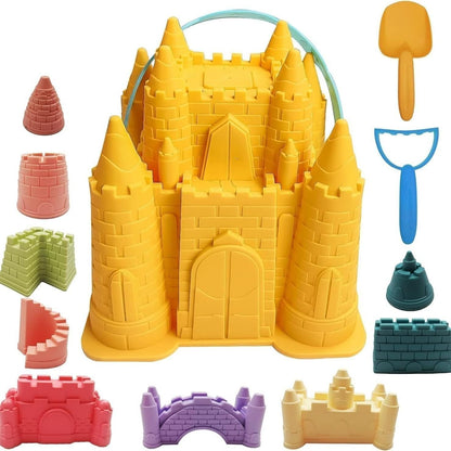 Creative Beach Sand Toy Set with Durable and Portable, Safe Fun for Ages 3+