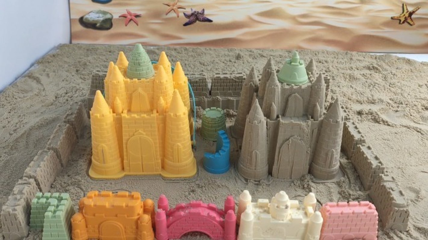 Creative Beach Sand Toy Set with Durable and Portable, Safe Fun for Ages 3+