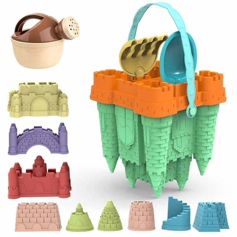 Creative Beach Sand Toy Set with Durable and Portable, Safe Fun for Ages 3+