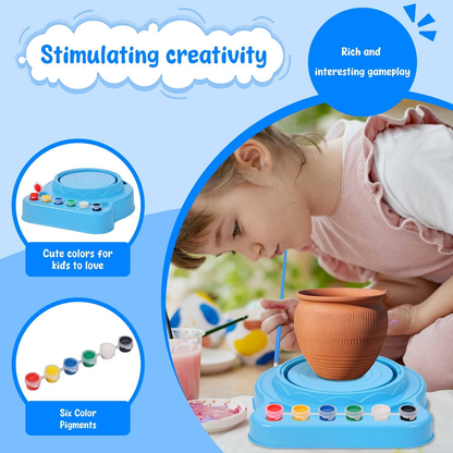 Creative Pottery Studio for Kids – DIY Clay Art Craft Kit