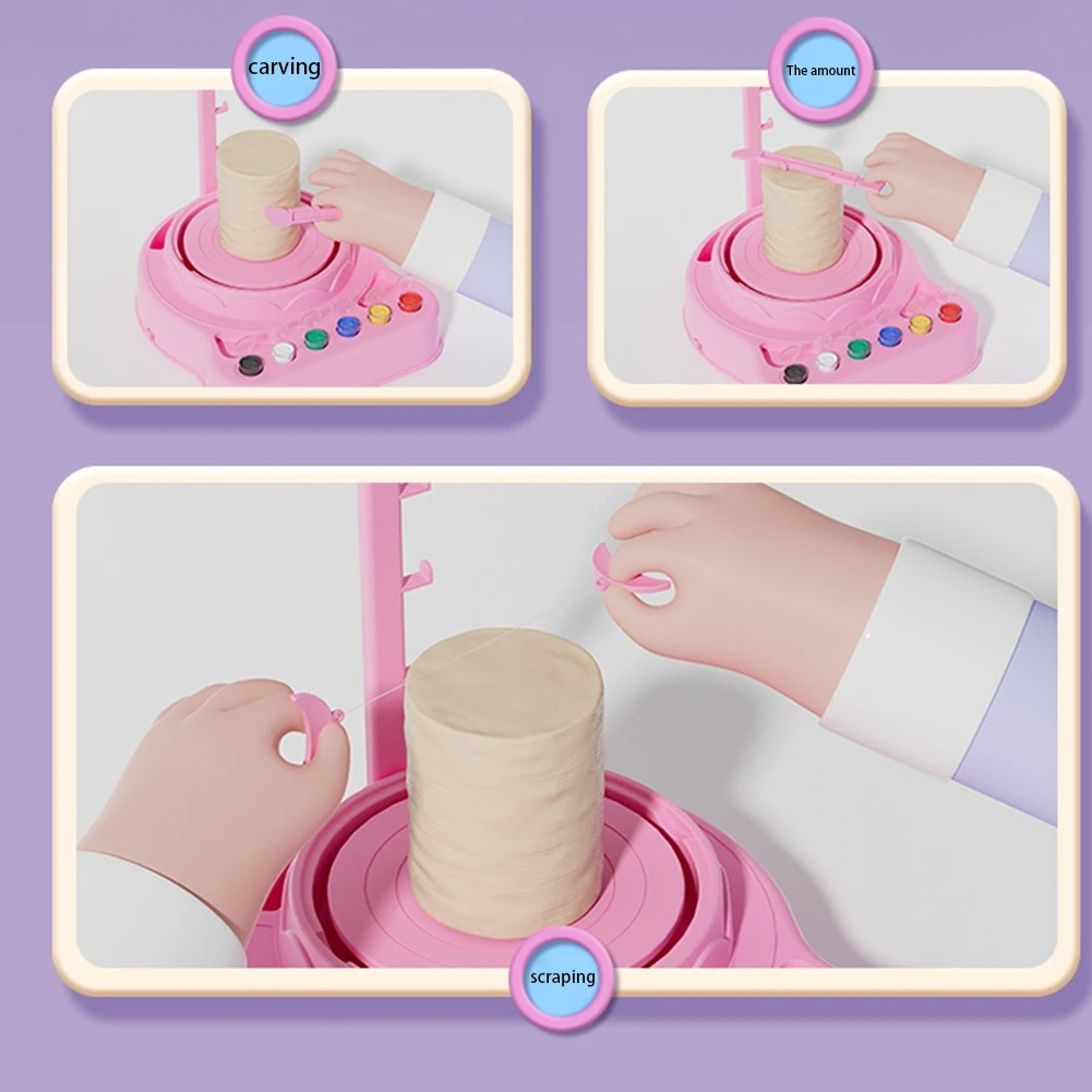 Creative Pottery Studio for Kids – DIY Clay Art Craft Kit
