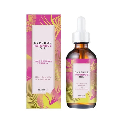 Cyperus Rotundus Hair Inhibitor Oil with Deep Hydration & Skin Repair, Reduces Ingrown Hairs & Red Spots