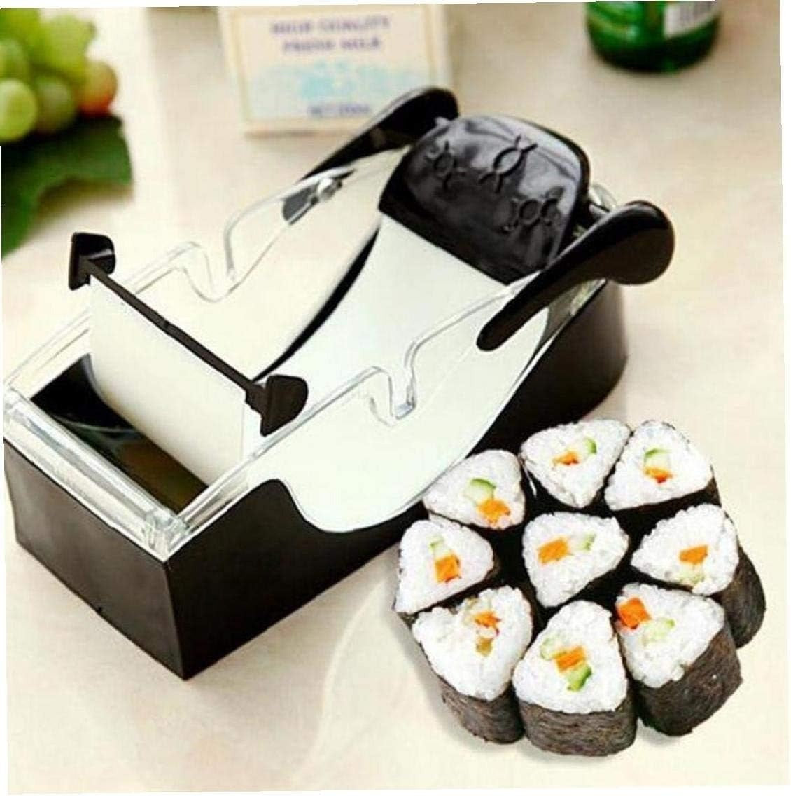 DIY Kitchen Sushi Maker Roller With Secure Hold, Tight Even Rolls, Easy to Assemble, Compact Design