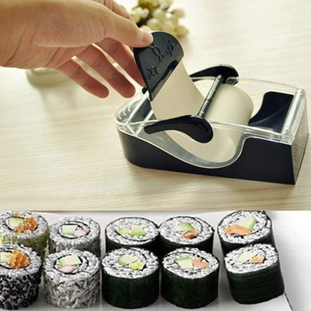 DIY Kitchen Sushi Maker Roller With Secure Hold, Tight Even Rolls, Easy to Assemble, Compact Design