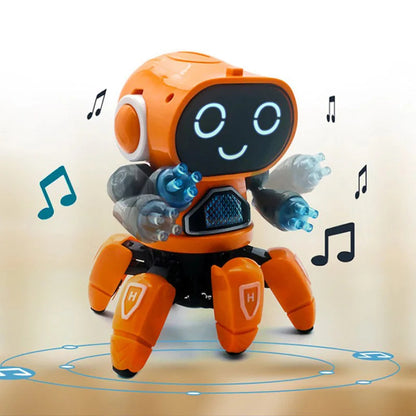 Dance Music Robot - Screen-Free Toy, Boosts Sensory Skills, Movement & Group Interaction, Safe for Ages 3+