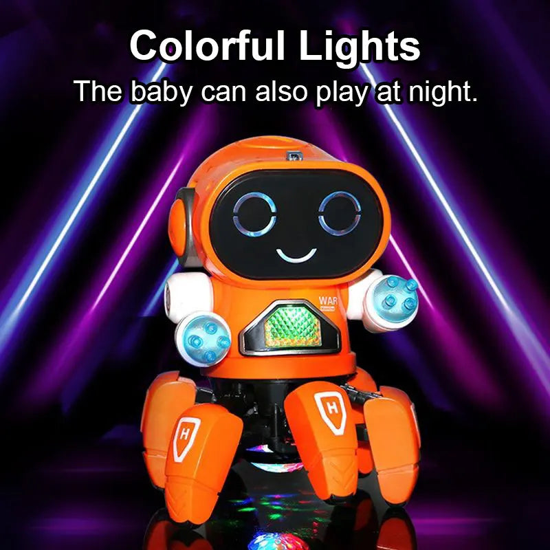 Dance Music Robot - Screen-Free Toy, Boosts Sensory Skills, Movement & Group Interaction, Safe for Ages 3+