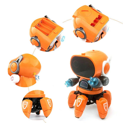 Dance Music Robot - Screen-Free Toy, Boosts Sensory Skills, Movement & Group Interaction, Safe for Ages 3+