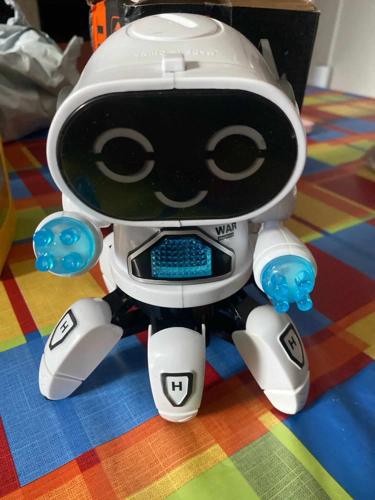 Dance Music Robot - Screen-Free Toy, Boosts Sensory Skills, Movement & Group Interaction, Safe for Ages 3+