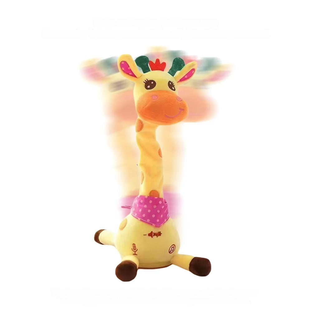 Dancing Giraffe Toy with Music & Lights, Records and Repeats Voices, Safe for Ages 3+