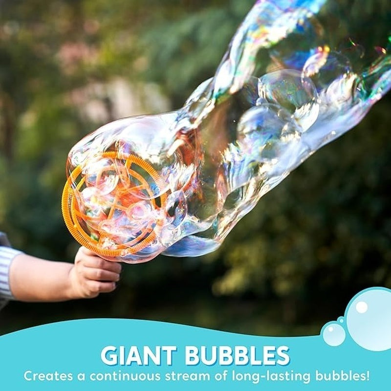 Delightful Dinosaur Bubble Blaster with High Power, Easy to Use,  ABS Plastic, Safe for Ages 6+