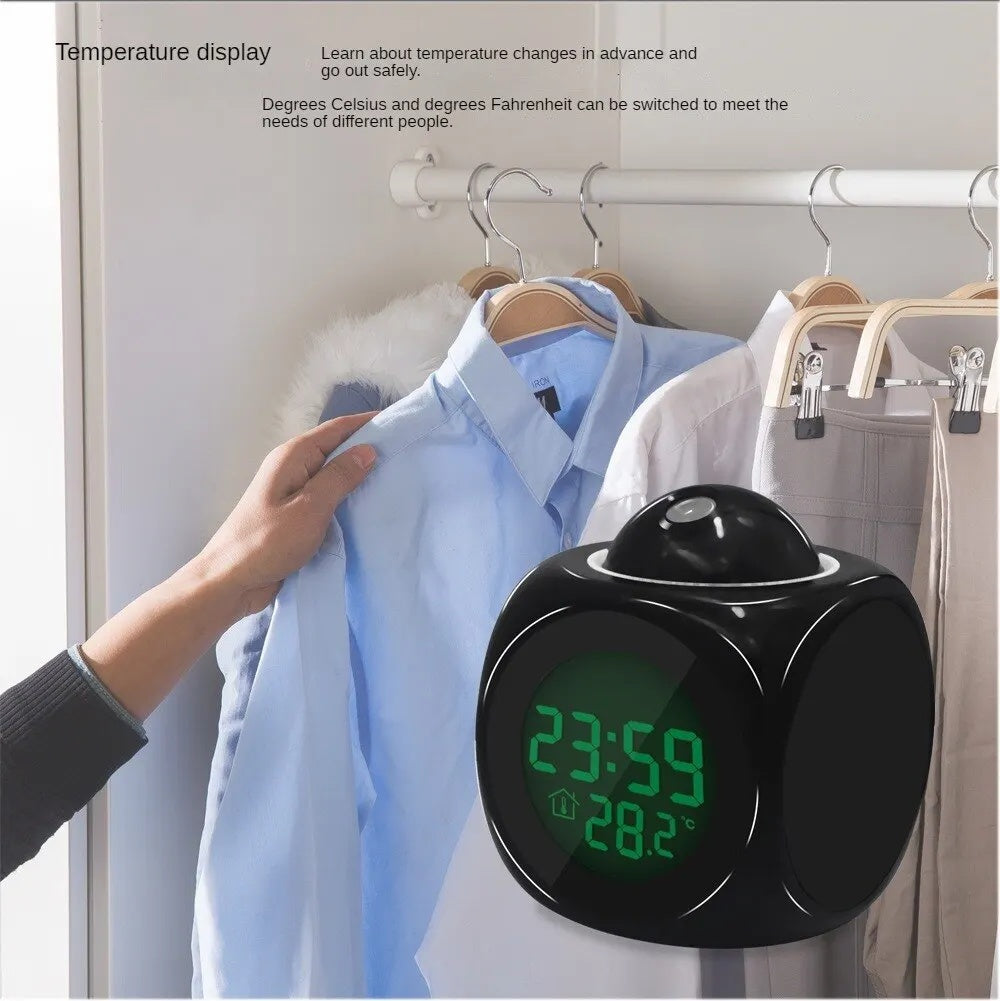 Digital Ceiling Projection Alarm Clock