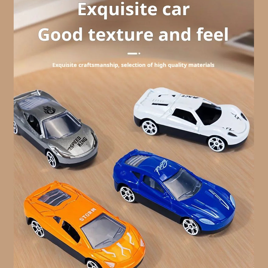 Dinosaur Track Car with 360° Loop Launcher, High-Speed Racing, No Battery, Safe for Ages 3+