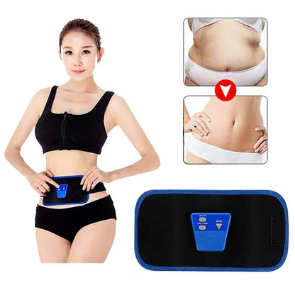 Electric Body Massager Slimming Belt with Wireless Pulse Technology