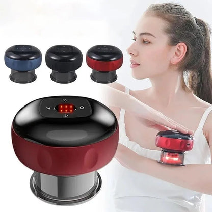 Electric Cupping Therapy Massager with Heating Function