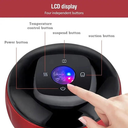 Electric Cupping Therapy Massager with Heating Function