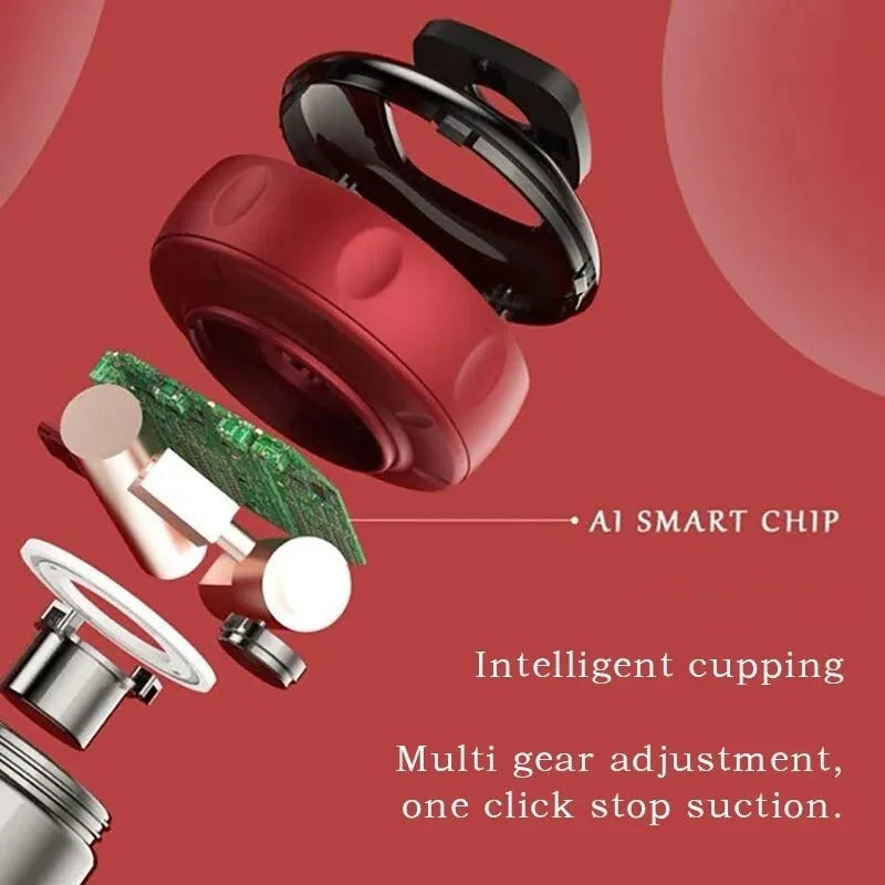 Electric Cupping Therapy Massager with Heating Function