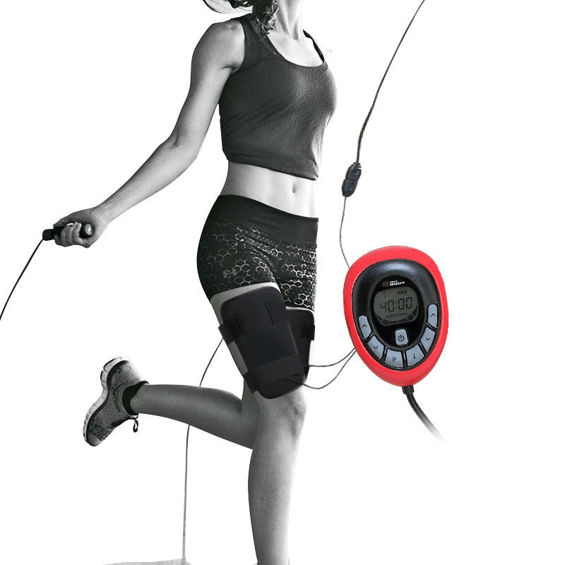 Electric Muscle Stimulator EMS Leg Massager for Fat-Burning and Weight Loss