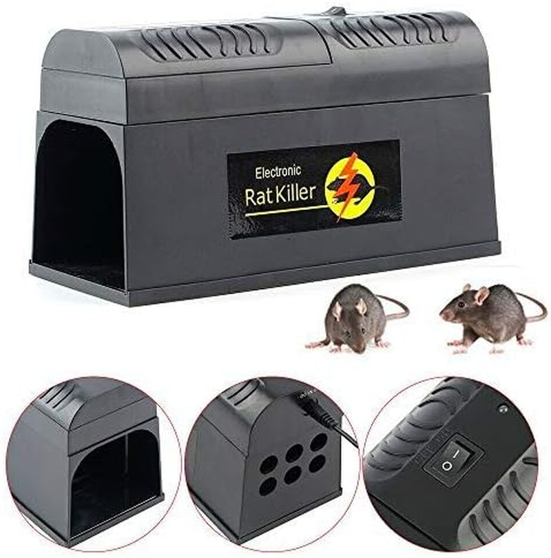 Electric Shock Mouse Trap – Safe, Non-Toxic