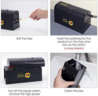Electric Shock Mouse Trap – Safe, Non-Toxic