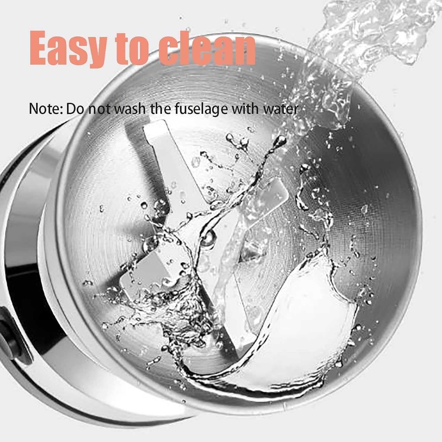 Electric Coffee Grinder and Spice Mill With Four-Edge Blade, Fine Dry Grinding, Electric Milling Function