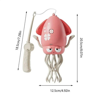 Electric Dancing Octopus Toy with Lights and Sounds, Obstacle Avoidance, Safe for Ages 3+