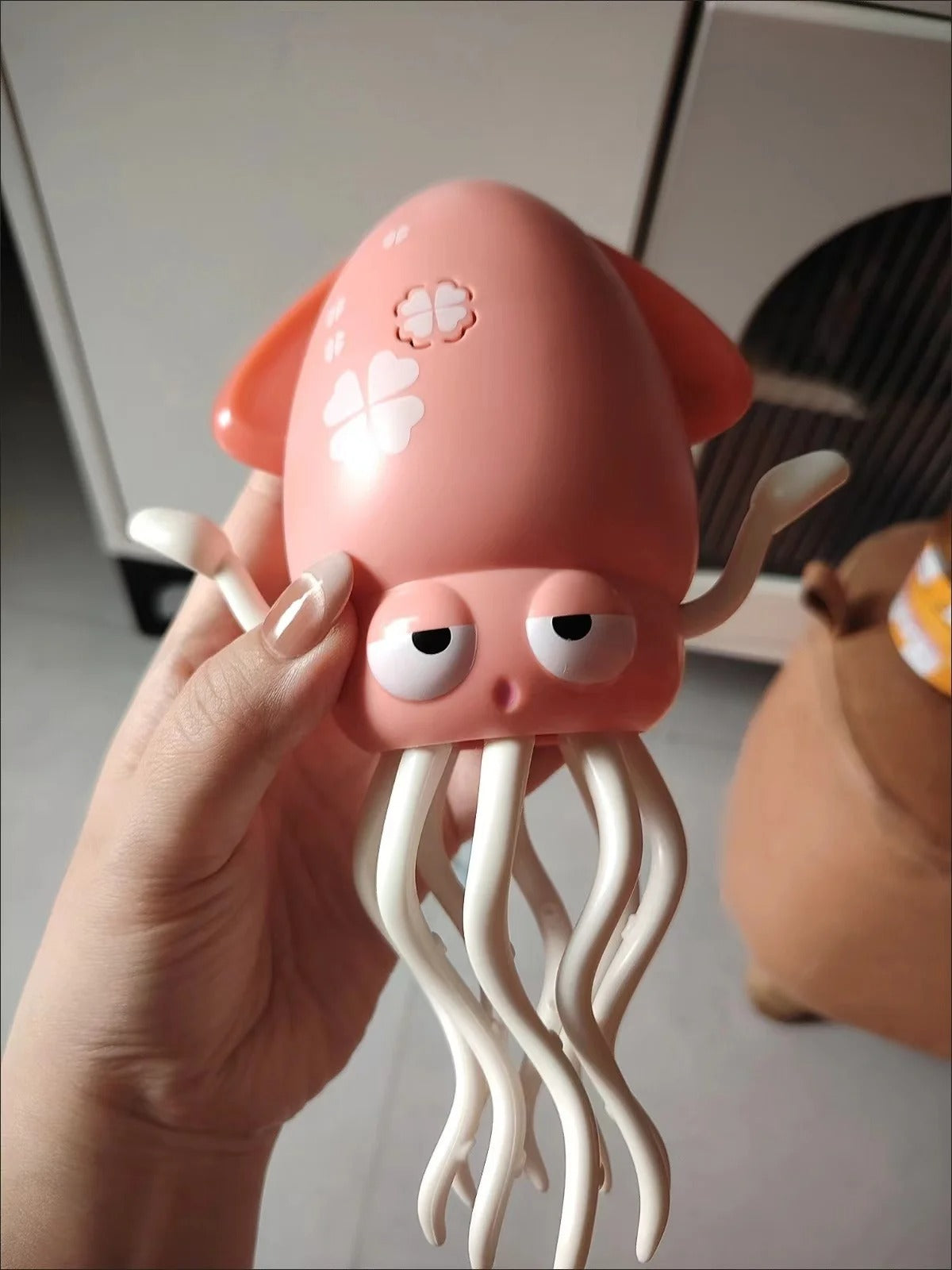 Electric Dancing Octopus Toy with Lights and Sounds, Obstacle Avoidance, Safe for Ages 3+