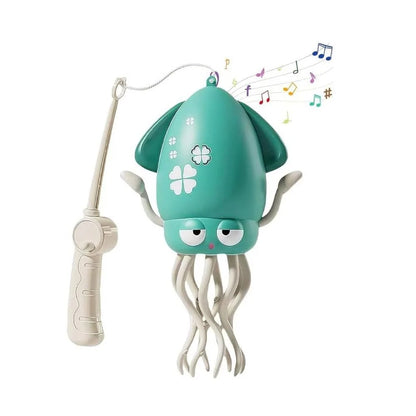 Electric Dancing Octopus Toy with Lights and Sounds, Obstacle Avoidance, Safe for Ages 3+