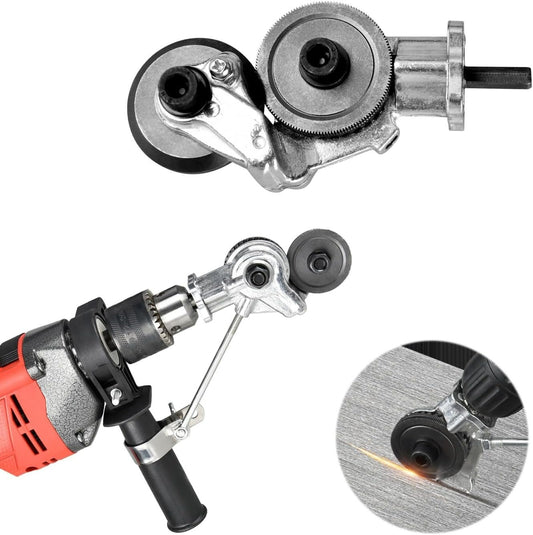 Electric Drill Refitting Plate Shears with Precision Metal Cutting and Multi-Material Cutting Capability