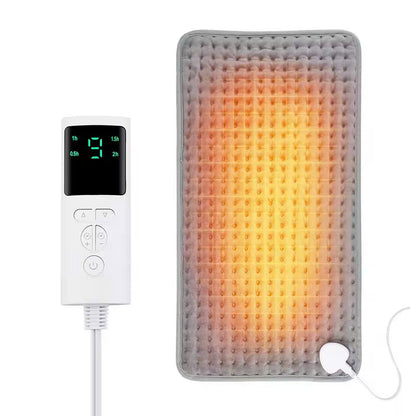 Electric Heating Pad with Controller, Safe Materials, Easy-to-Clean Design and Foldable Portability