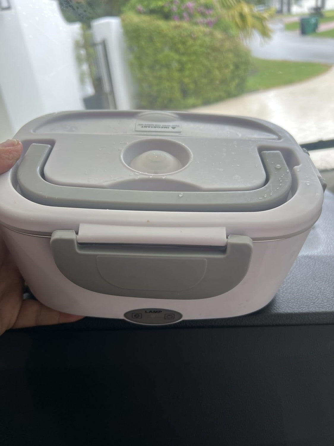 Electric Lunch Box -  Portable Food Warmer - Leakproof Stainless Steel Container & Insulated Bag