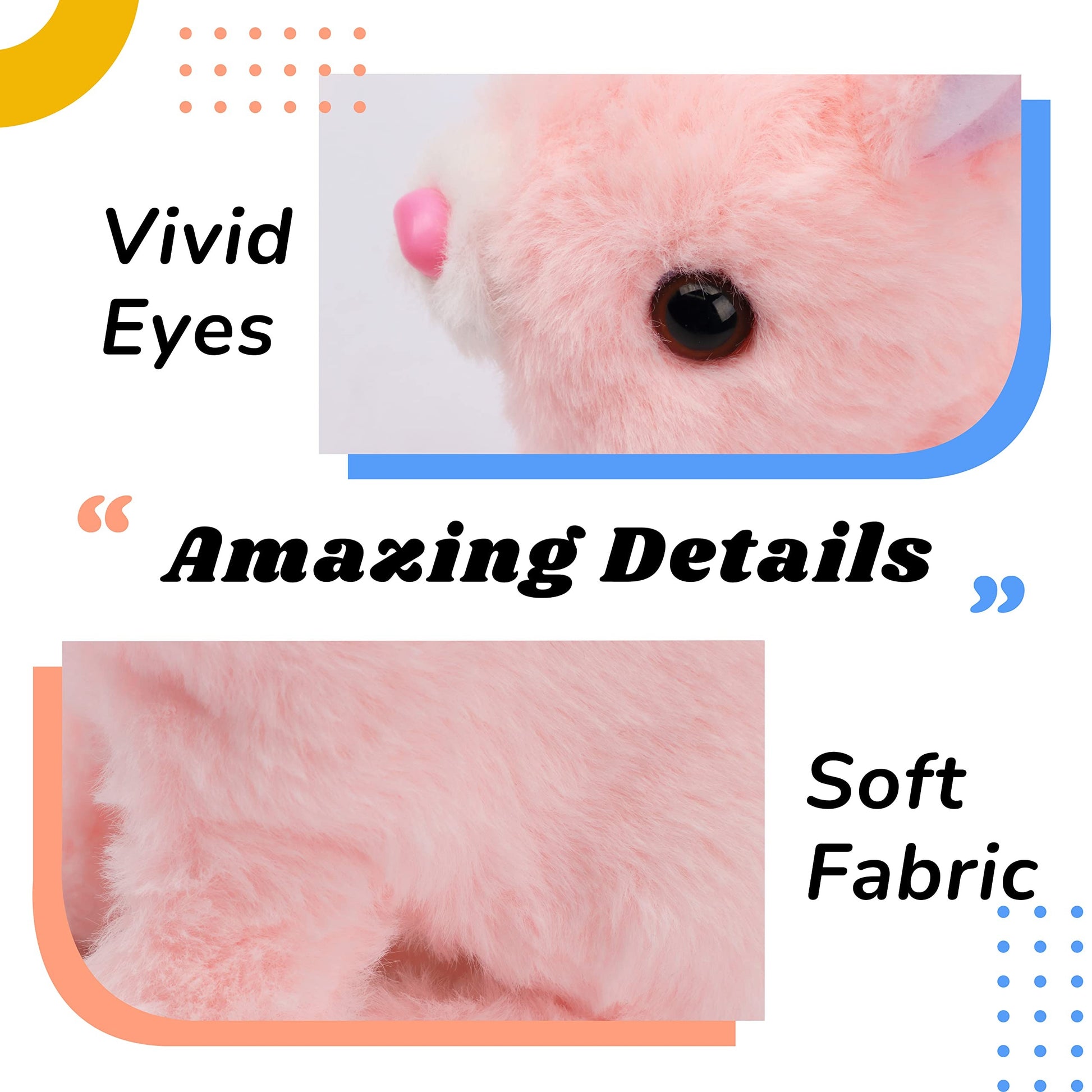 Electronic Hopping Bunny Toy with Dynamic Parts, Cotton Skin, Thrilling Sound - Safe for All Ages
