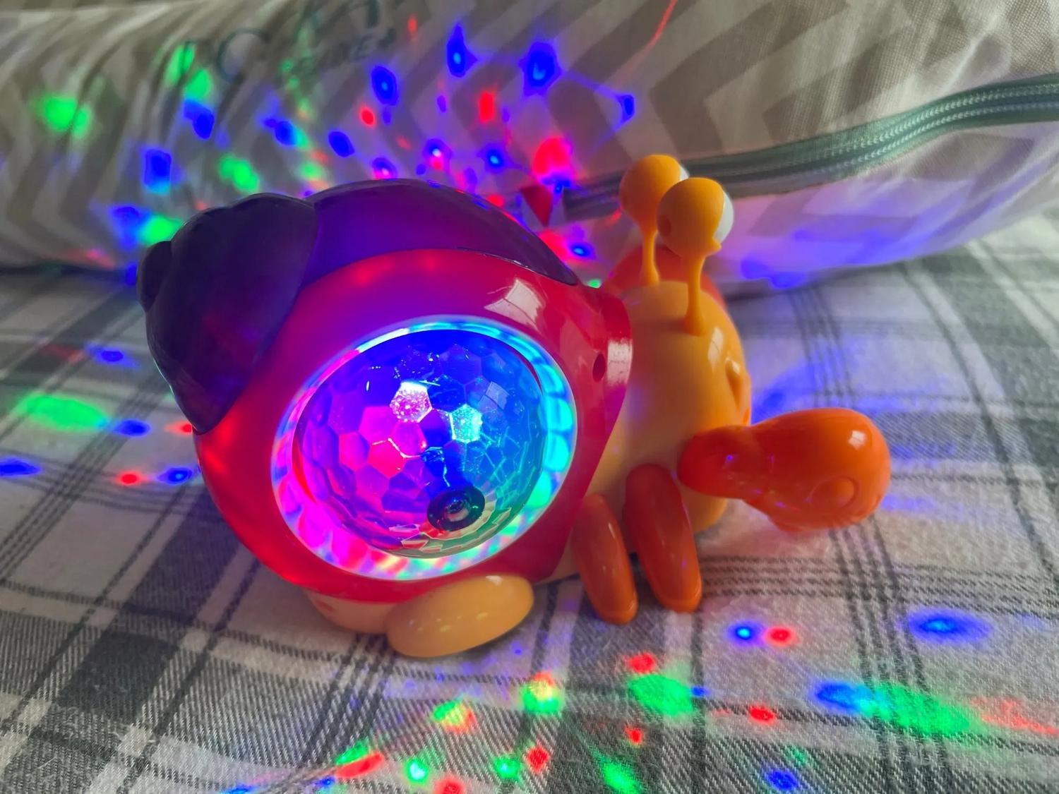 Escape Crawling Crab with Obstacles Sensors, Led Lights, Music, Safe for Ages 3+