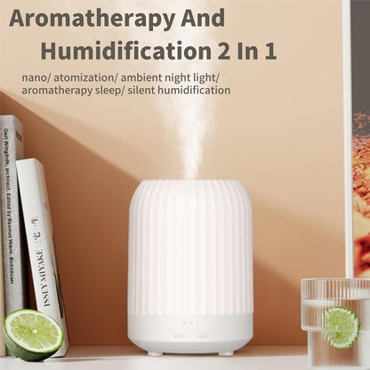 Essential Oil Diffuser and Humidifier with Aromatherapy Function, Night Light Featuring 3 Brightness Levels