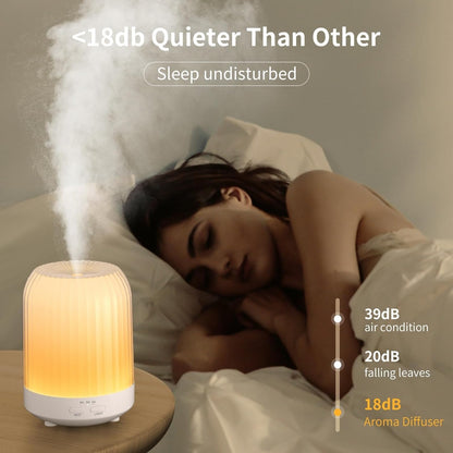 Essential Oil Diffuser and Humidifier with Aromatherapy Function, Night Light Featuring 3 Brightness Levels