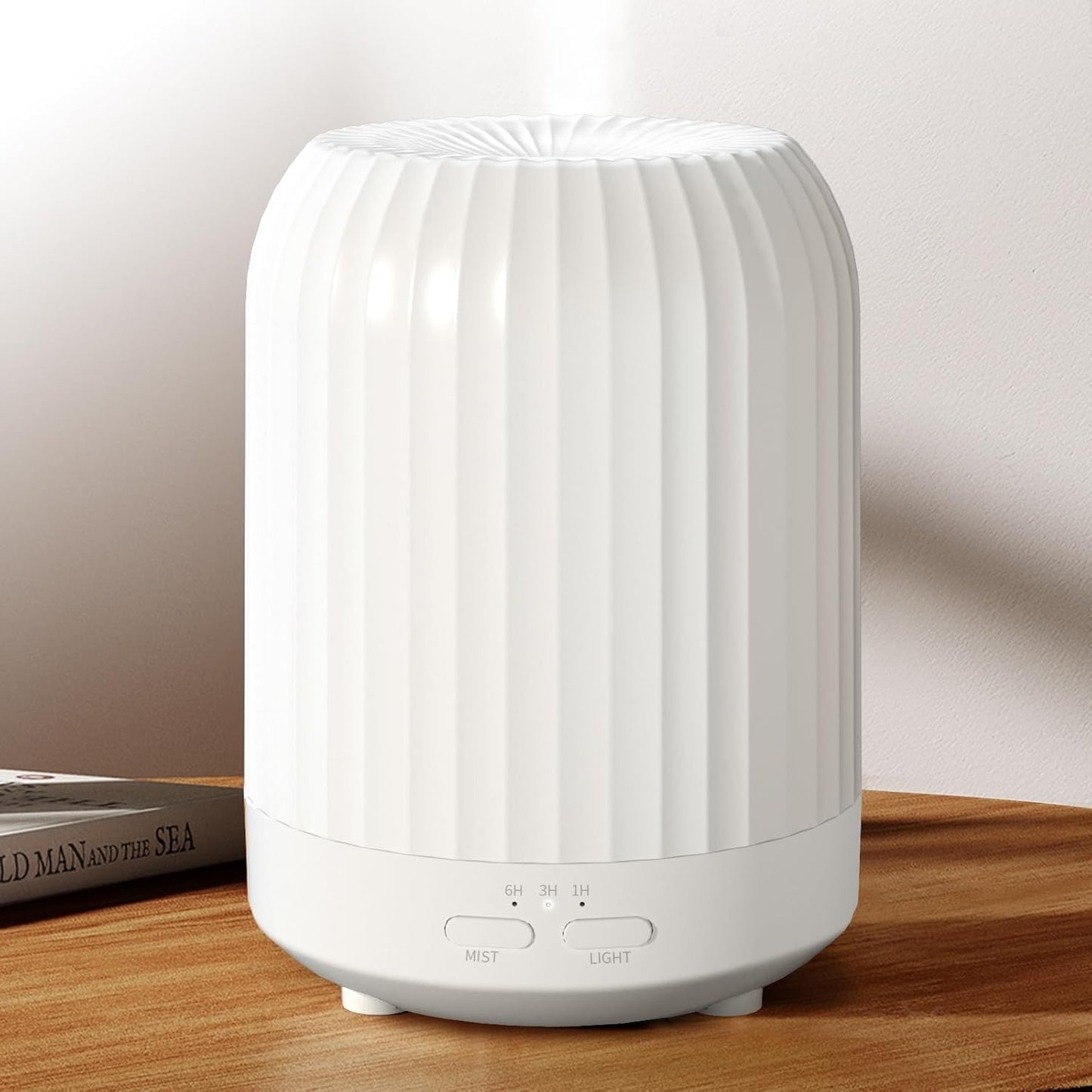 Essential Oil Diffuser and Humidifier with Aromatherapy Function, Night Light Featuring 3 Brightness Levels