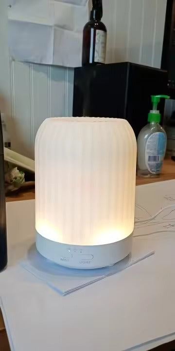 Essential Oil Diffuser and Humidifier with Aromatherapy Function, Night Light Featuring 3 Brightness Levels