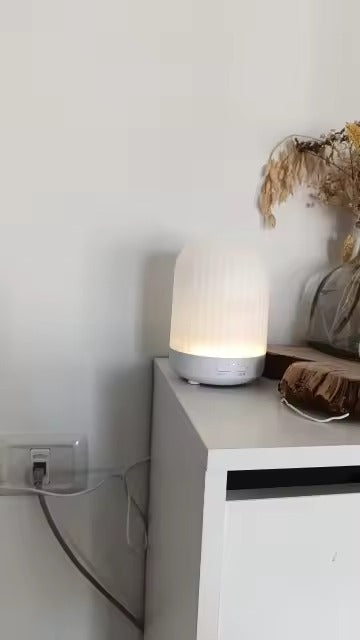 Essential Oil Diffuser and Humidifier with Aromatherapy Function, Night Light Featuring 3 Brightness Levels