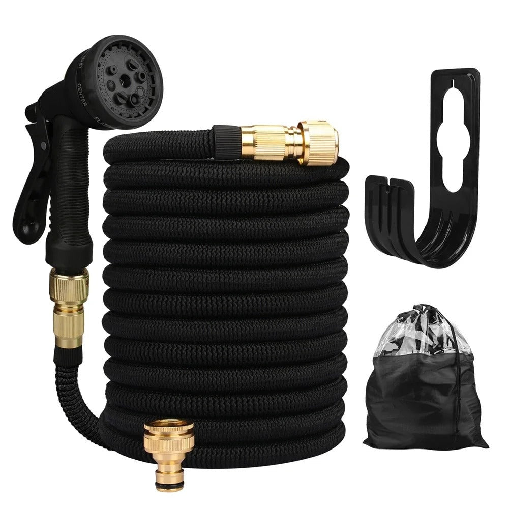 Expandable High Pressure Garden Hose with Metal Connectors